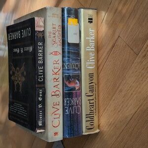 Clive Barker 4-Book Lot All First Editions